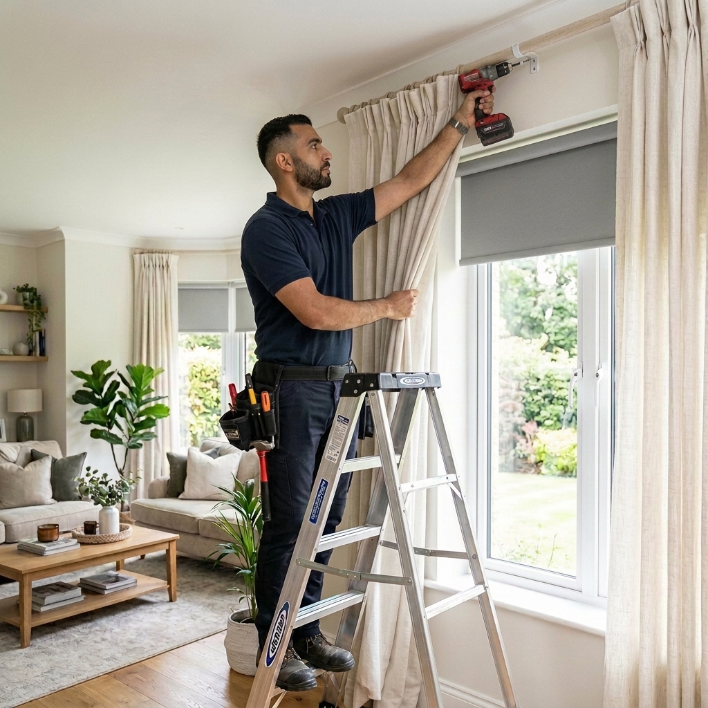 Curtains Installation